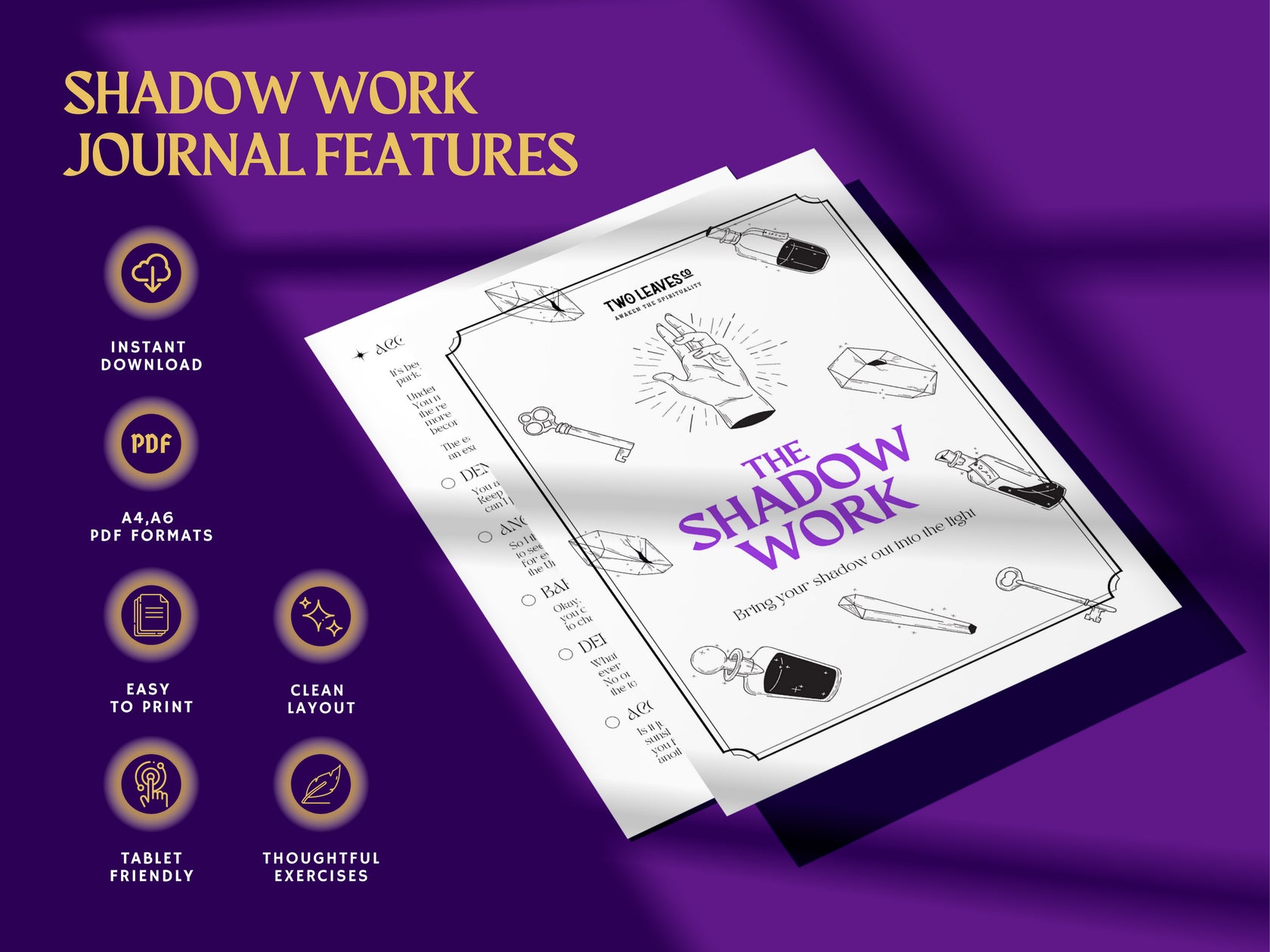 shadow work journal pdf free download